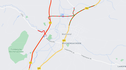 Reichensachsen Karte