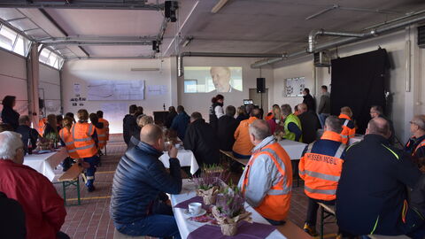 Verkehrsfreigabe, Geh- und Radweg, Jesbeg-Oberurff 14 Anschließende Feier im Feuerwehrgerätehaus Jesberg