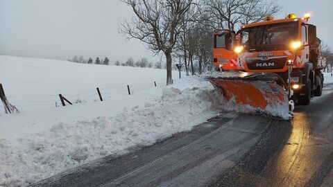 Winterdienst in der Rhön 27