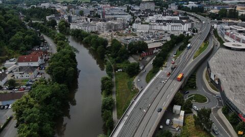 B 49 Taubensteinbrücke Wetzlar