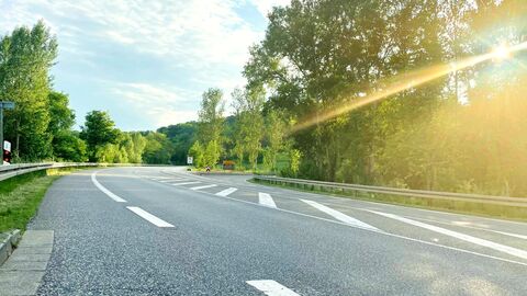 B 27 bei Bad Soden-Allendorf