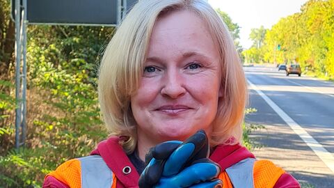 Streckenwartin Wendy Emrich