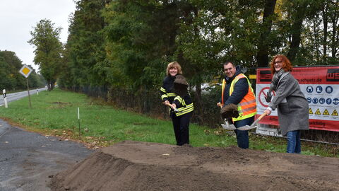 L 2310: Baustart für neuen Radweg bei Mainhausen  L 2310: Baustart für neuen Radweg bei Mainhausen