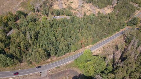 Luftaufnahme Parkplatz Hohe Wurzel Nordseite