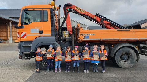 Gruppenbild zum Abschluss des Besuchs