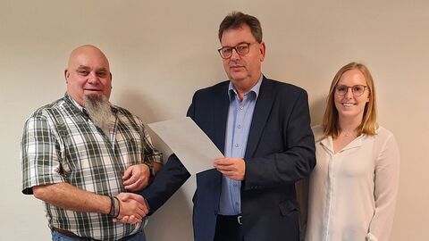 Amtseinführung Markus Wittmann als Straßenmeister in Bruchköbel