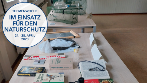 Auch verschiedene Informationsbroschüren liegen bereit