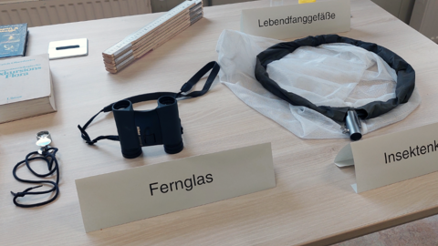 Werkzeuge einer/s Landespflegers/in