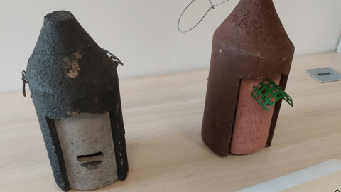 Verschiedene Nistkastenmodelle