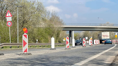 Verbesserte Verkehrsführung an der B 249 bei Niederhone