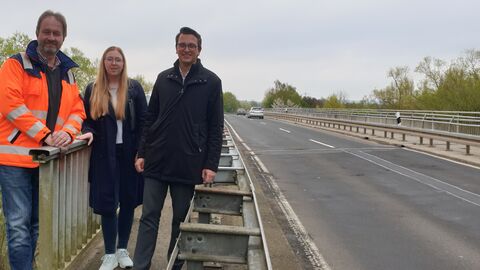 K 25: Sanierung der Lahnbrücke bei Wettenberg-Wißmar 