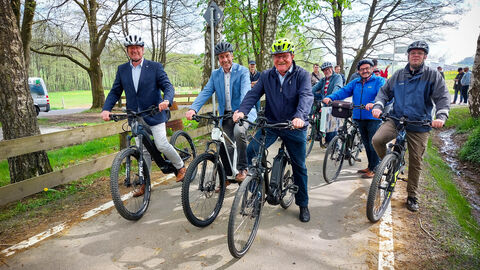 Radweg L 2304 Heubach-Uttrichshausen (Verkehrsfreigabe)