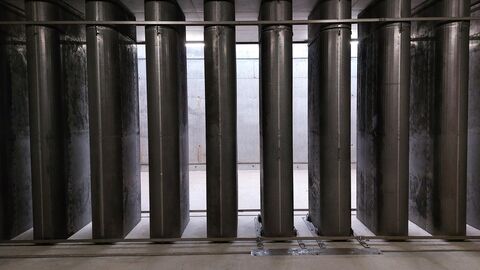 Bauwerksprüfung Lohbergtunnel 2023 - 04 Luftungsgitter zur Tunnelbelüftung