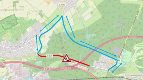 Umleitungsempfehlung