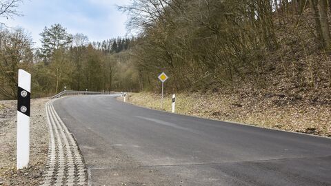 Landesstraße zwischen Schenklengsfeld und Malkomes