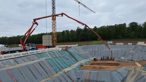 Betonage Ortsumgehung Hahn Bild 1