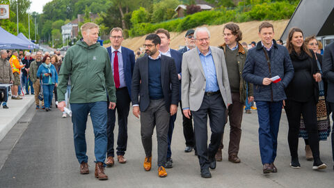 Verkehrsfreigabe Niedernhausen Brücke