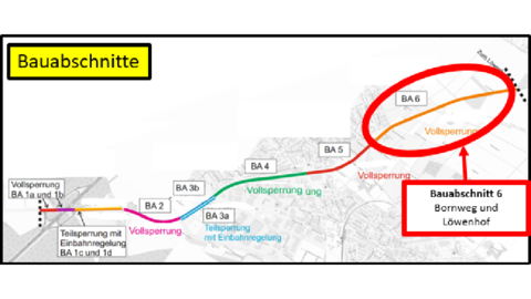 B 455 Bauabschnitt 6 (gestreckt)