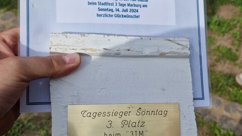 Hessen Mobil beim Drachenboot-Cup - 22 Die Urkunde