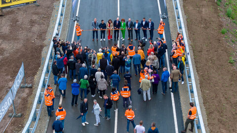 Verkehrsfreigabe Calden Ortsumgehung Südabschnitt