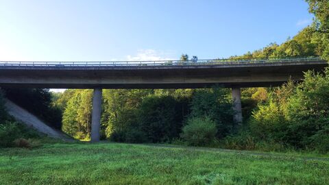 Brücke B 62 bei Malkomes