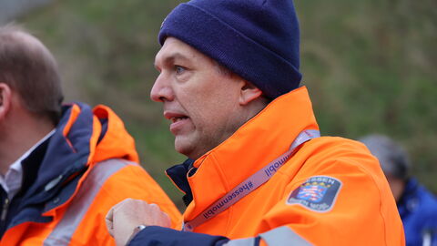 Feierlicher Tunnelanstich OU Mörlenbach 3 Ein Hessen Mobil-Mitarbeiter im Profil