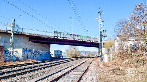 Brückenabbruch L 3089 Marburg-Nord Brückenabbruch L 3089 Marburg-Nord