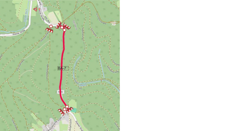 Bauabschnitt 7 ab dem 7. April (Bauzeit rund vier Wochen) Bauabschnitt 7 ab dem 7. April (Bauzeit rund vier Wochen)