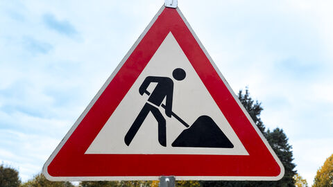 Symbolbild Baustelle  Symbolbild Baustelle