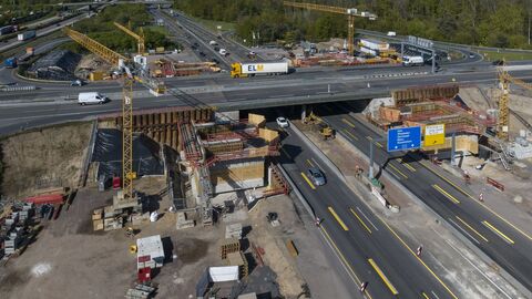 B 43 Querspange Kelsterbach 