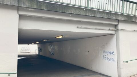 B 486 Unterführung in Rüsselsheim-Haßloch