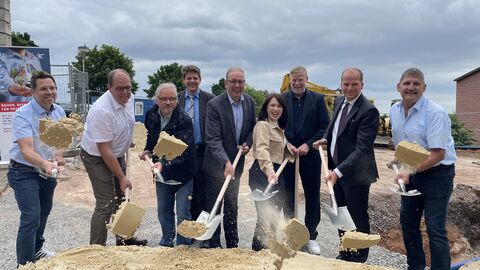 Spatenstichtermin Neubau SM Meißner