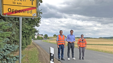 Verkehrsfreigabe der K 151 im Landkreis Gießen
