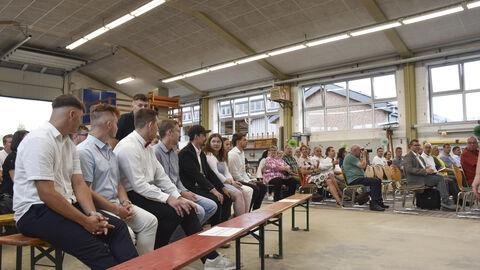 Freisprechungsfeier 2025 - 8 Gut gelauntes Publikum