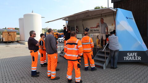 Tag der Arbeitssicherheit 2025 - 04 Gurtschlitten des DRV