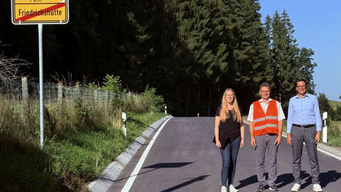 Verkehrsfreigabe Kreisstraße Gonterskirchen