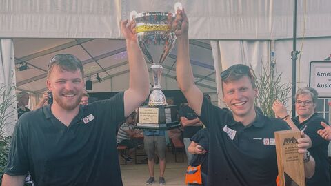 Michael Wilhelmi und Lukas Kniesner sind Deutsche Schneepflugmeister Michael Wilhelmi und Lukas Kniesner sind Deutsche Schneepflugmeister