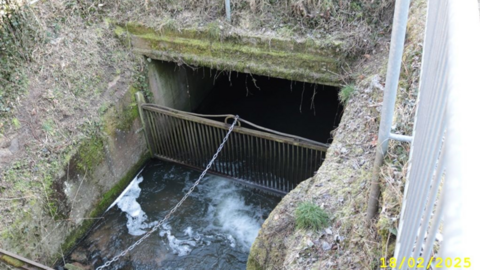 Schadhafte Verdolung des Rehbachs 