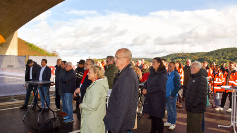 Verkehrsfreigabe B 252 MüWeLa - 16 Verkehrsfreigabe B 252 MüWeLa