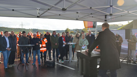 Verkehrsfreigabe B 252 MüWeLa - 8 Verkehrsfreigabe B 252 MüWeLa