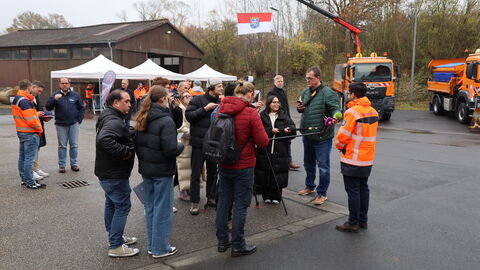 Pressetermin Winterdienstauftakt 2025/2026