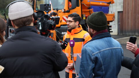 Pressetermin Winterdienstauftakt 2025/2026