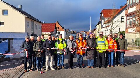 Freigabe der L 3170 in Eiterfeld