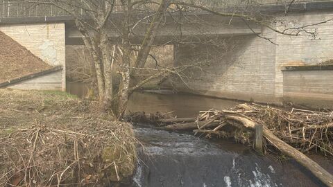 L 3105 Unterführung Ulfenbach bei Hirschhorn-Langenthal