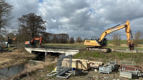 B 254 Unterführung der Ems