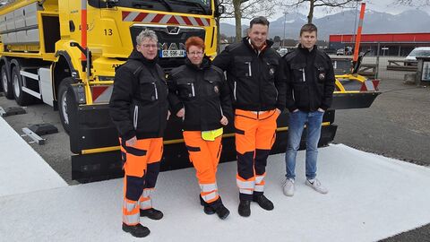 Schneepflugweltmeisterschaft in Frankreich