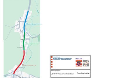 L 3105 Unter-Ostern Übersicht Bauabschnitte