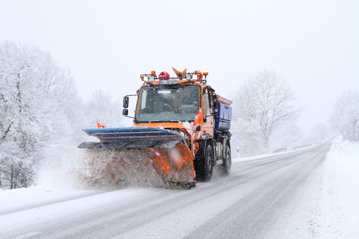 Start der Winterdienstsaison 2021/2022 bei Hessen Mobil