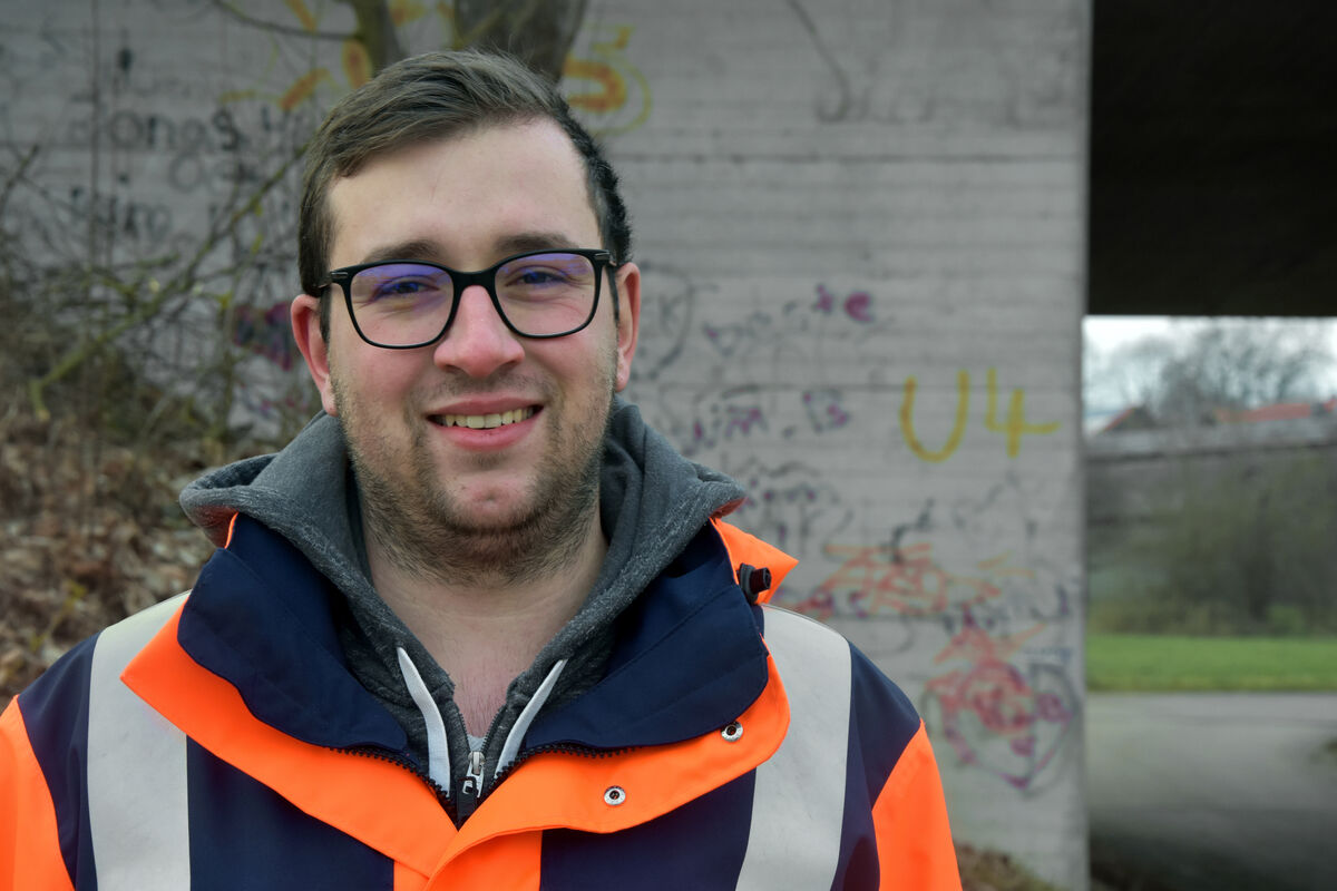 Lukas Gärtner plant einen Radweg zwischen Wölfersheim und Berstadt